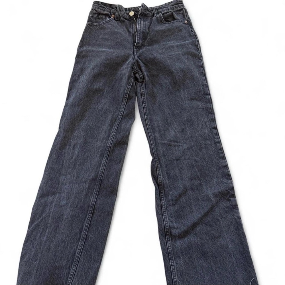 Zara Dark Blue Flare Women's Jeans
